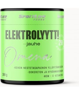 SportLife Electrolyte powder Apple, 100 g