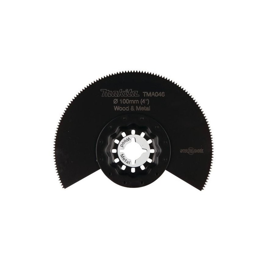 Makita B-64808 Multitool segmentiniai ašmenys 100mm TMA046 BIM, STARLOCK, Medis & Metalas – 4