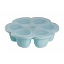 BEABA SILIKONINIS KŪDIKIO MAISTO KONTEINERIS MULTIPORTIONS, XL (6x150 ML), Mėlynas BEABA SILIKONINIS KŪDIKIO MAISTO KONTEINERIS MULTIPORTIONS, XL (6x150 ML), Mėlynas
