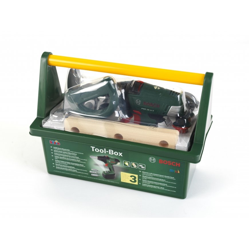 Klein Bosch II tool box with drill – 3