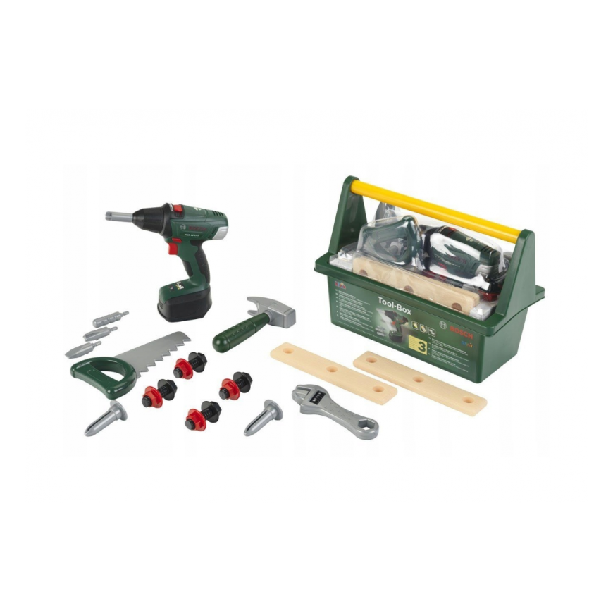 Klein Bosch II tool box with drill – 10