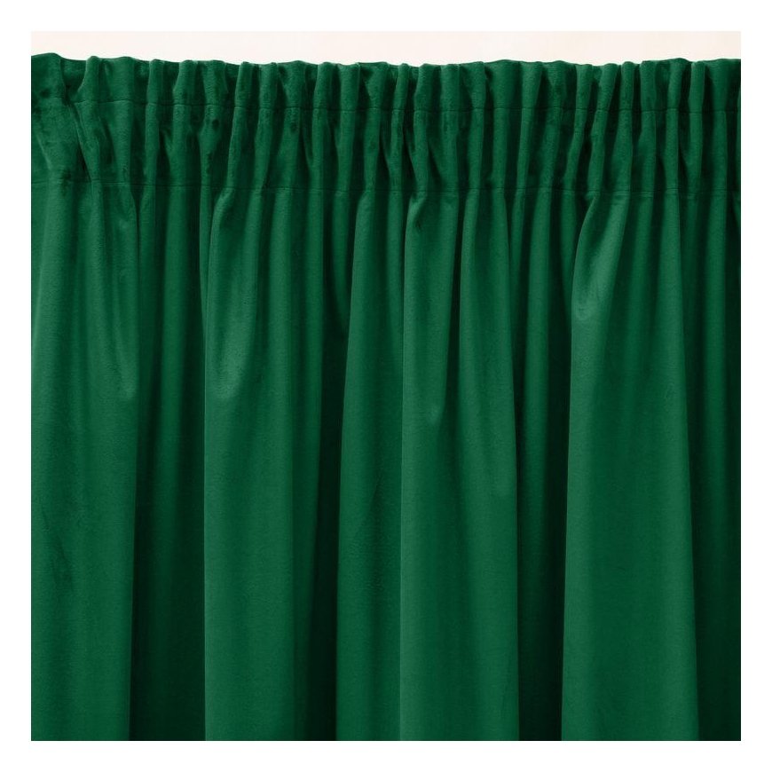 Eurofirany PIERRE CARDIN SIBEL Naktinė užuolaida iš minkšto aksomo, 260 g/m2, 140X270 cm, juosta / t – 5