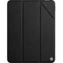 Nillkin Bevel Leather Case for iPad Air 2020 Cover with Flip Smart Case, Black