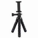 HAMA Flex Mini-Tripod for Smartphone and GoPro 14 cm black