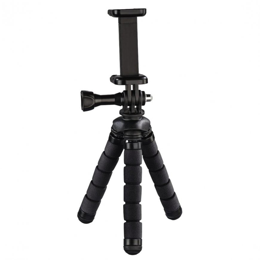 HAMA Flex Mini-Tripod for Smartphone and GoPro 14 cm black – 6