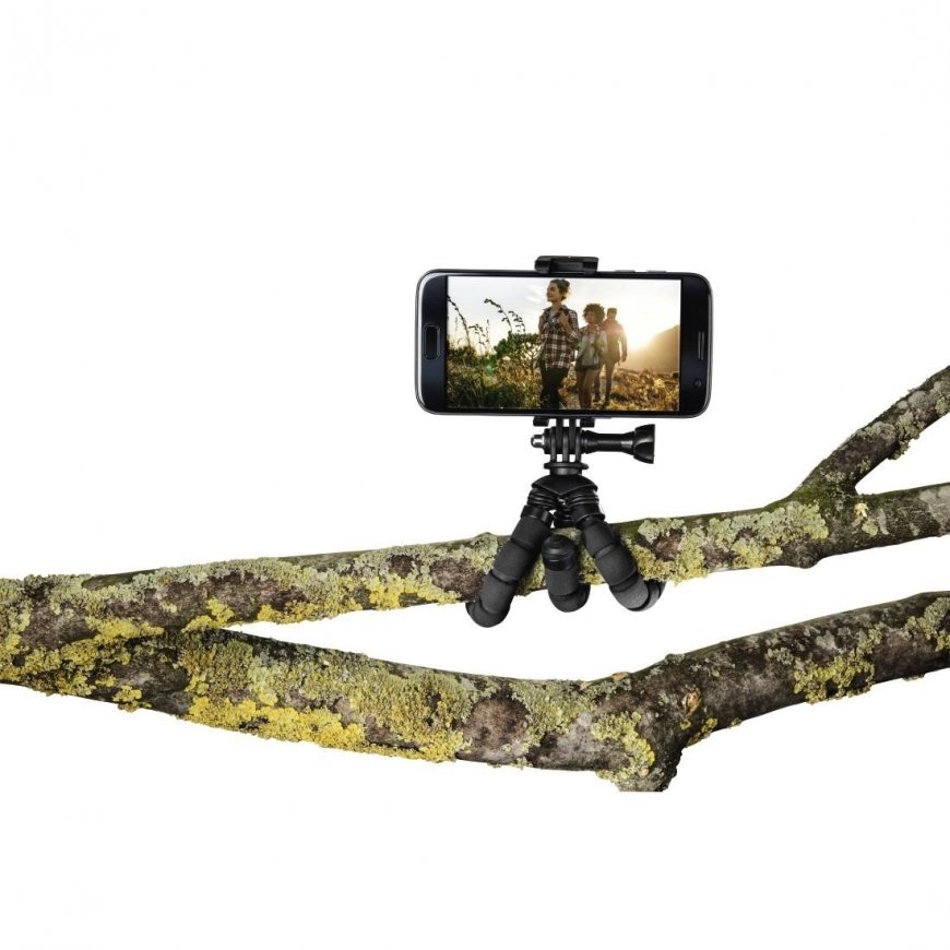 HAMA Flex Mini-Tripod for Išmanusis telefonas and GoPro 14 cm juodas – 9