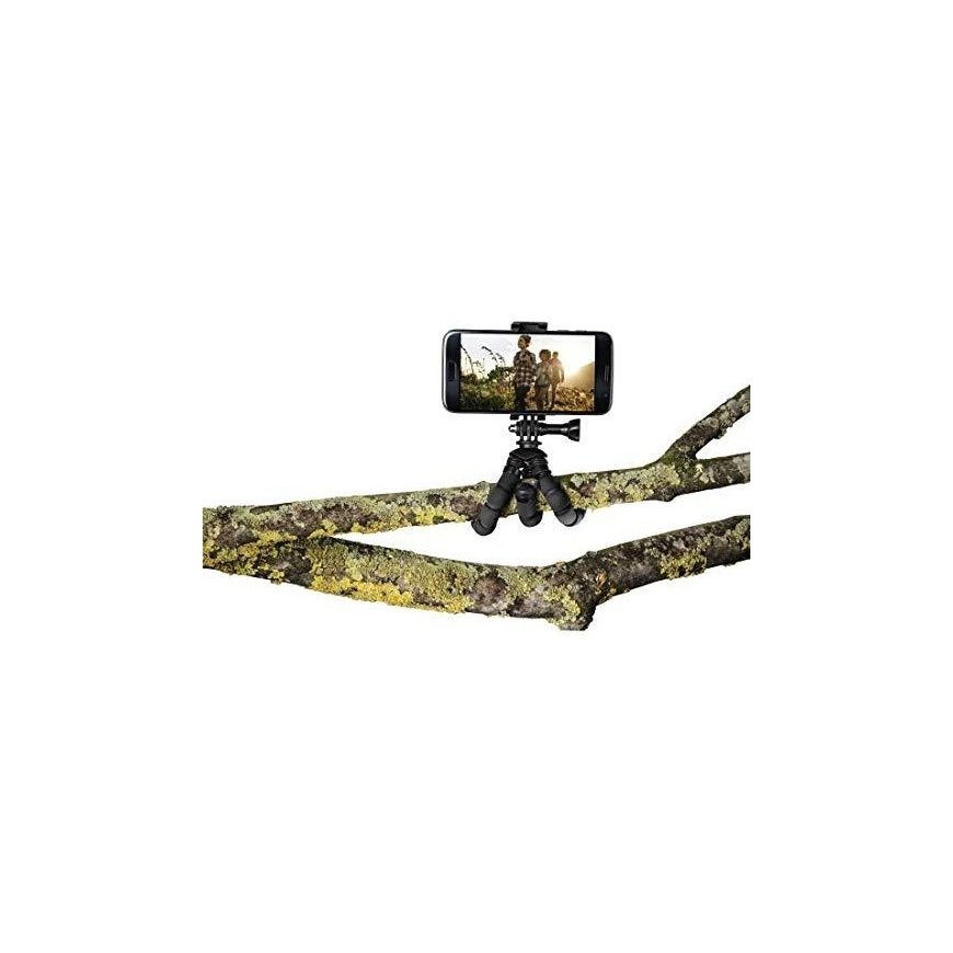 HAMA Flex Mini-Tripod for Smartphone and GoPro 14 cm black – 12