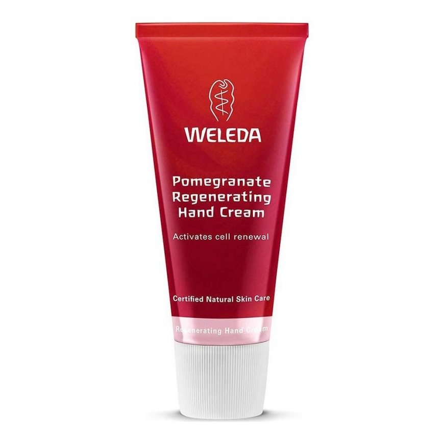 Weleda Pomegranate Regenerating Hand Kremas Moterims 50 ml – 3