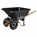 Two-wheel garden wheelbarrow with plastic tray and wooden handles 175L Truper® Two-wheel garden wheelbarrow with plastic tray and wooden handles 175L Truper®