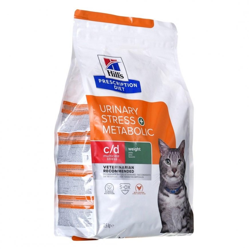 HILL'S PD Feline Urinary Stress + Metabolic c/d - Dry cat food - 1,5kg