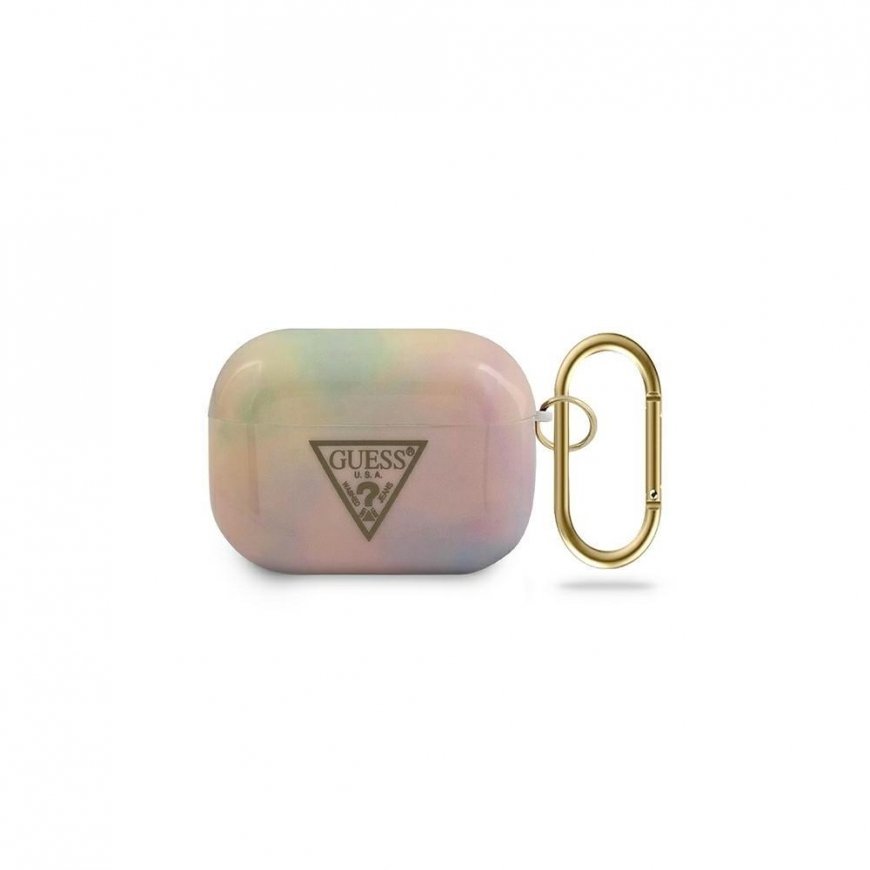 Guess Protective Case GUACAPTPUMCGGG01 Tie & Dye Collection for AirPods Pro, Pink – 3