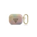 Guess Apsauginis dėklas GUACAPTPUMCGGG01 Tie & Dye Collection, skirtas AirPods Pro, rožinis
