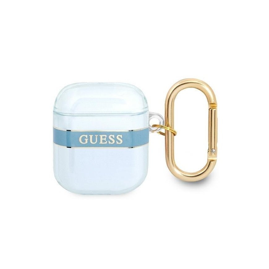 Guess Protective Case Paisley Strap Collection for AirPods 3 in Gold – 2