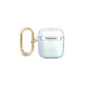 Guess Strap Collection protective case for AirPods, blue Guess Strap Collection protective case for AirPods, blue