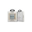 Guess Strap Collection protective case for AirPods, blue Guess Strap Collection protective case for AirPods, blue