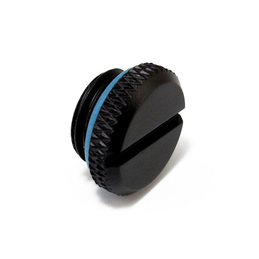 XSPC XSPC closing plug V2 G1/4 inch. AG - 10 ml black package – 2