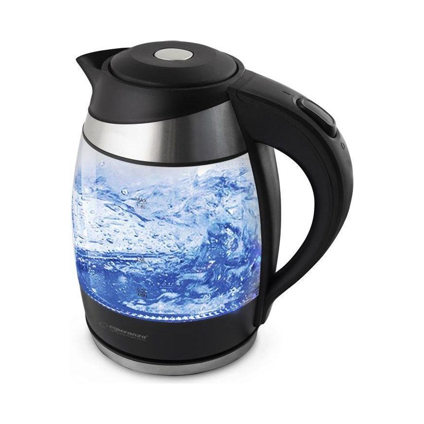 Virdulys electric Esperanza Gullfoss EKK009 (2200W 1.8l, transparent color) – 2