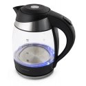 Kettle electric Esperanza Gullfoss EKK009 (2200W 1.8l, transparent color)