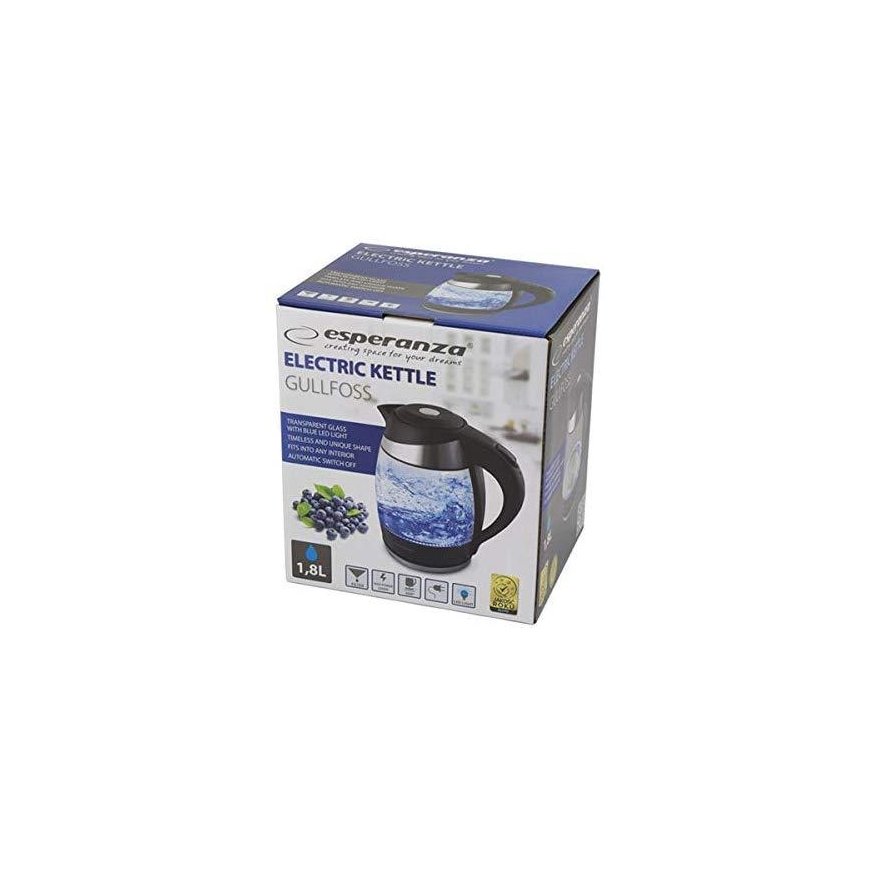 Virdulys electric Esperanza Gullfoss EKK009 (2200W 1.8l, transparent color) – 14