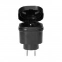 ORNO Smart Home external network outlet, wirelessly controlled, with radio receiver, IP44