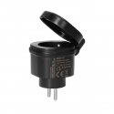 ORNO Smart Home external network outlet, wirelessly controlled, with radio receiver, IP44