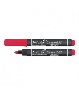 Pica Permanentmarker 1-4mm, Rund spitze, rot
