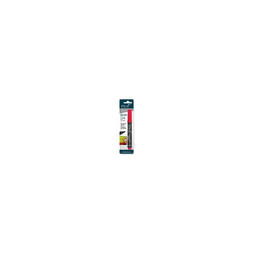 Pica Permanentmarker 1-4mm, Rund spitze, rot – 2