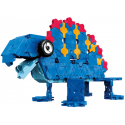 Japanese Educational Constructor LaQ Dinosaur Stegosaurus (300 pieces, 4 Hamacron pieces (wheels and Japanese Educational Constructor LaQ Dinosaur Stegosaurus (300 pieces, 4 Hamacron pieces (wheels and