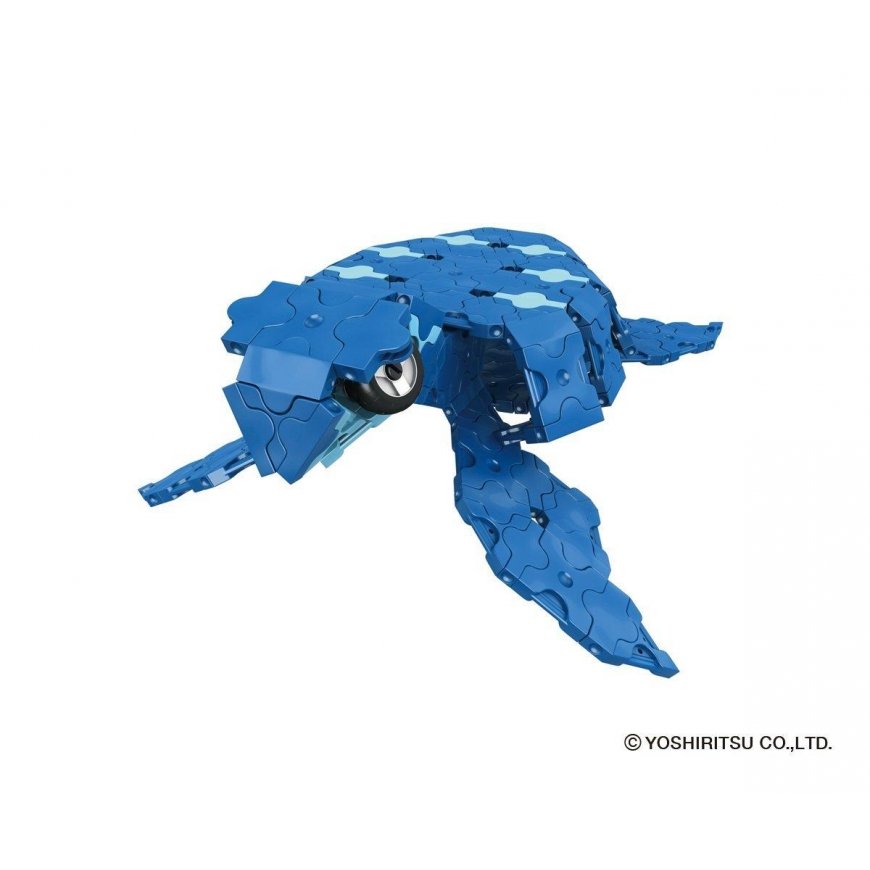 Japoniškas edukacinis konstruktorius LaQ "Dinosaur Stegosaurus" (300 detalių, 4 "Hamacron" detalės ( – 10