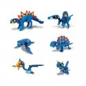 Japanese Educational Constructor LaQ Dinosaur Stegosaurus (300 pieces, 4 Hamacron pieces (wheels and Japanese Educational Constructor LaQ Dinosaur Stegosaurus (300 pieces, 4 Hamacron pieces (wheels and