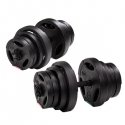 Reguliuojamo svorio hantelių rinkinys HMS – 40 kg Reguliuojamo svorio hantelių rinkinys HMS – 40 kg