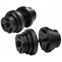 Reguliuojamo svorio hantelių rinkinys HMS – 40 kg Reguliuojamo svorio hantelių rinkinys HMS – 40 kg