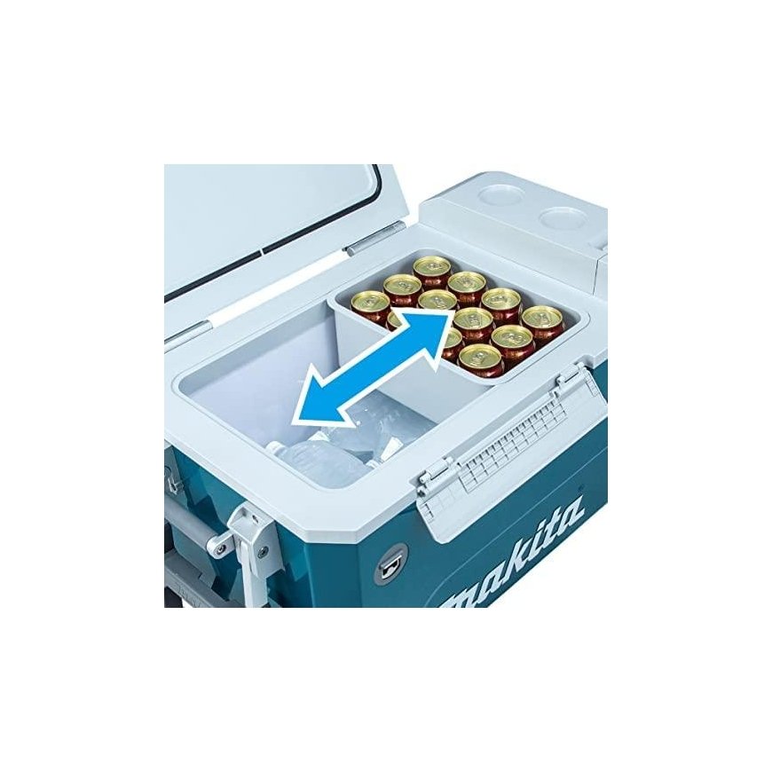Makita CW002GZ Akumuliatorinis maisto šaldytuvas-šildytuvas XGT / LXT / 230V / 12-24V / 50L – 5