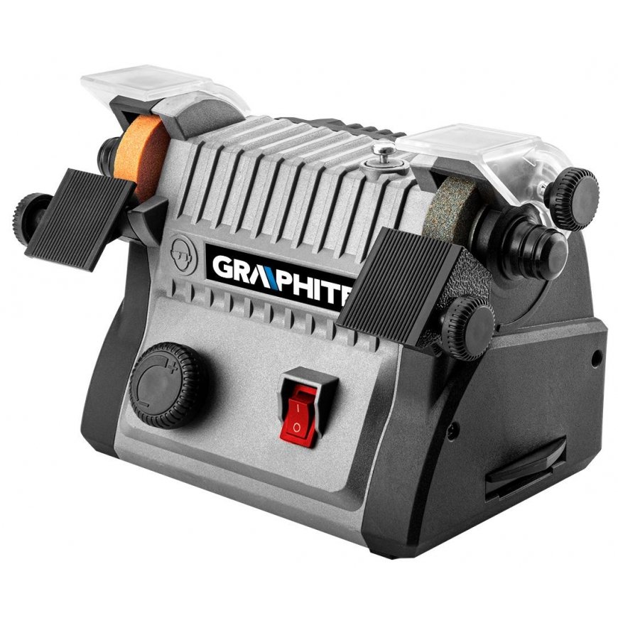 GRAPHITE 3 viename mini akumuliatorinis šlifuoklis - stalinis šlifuoklis, poliruoklis, šlifuoklis su – 3