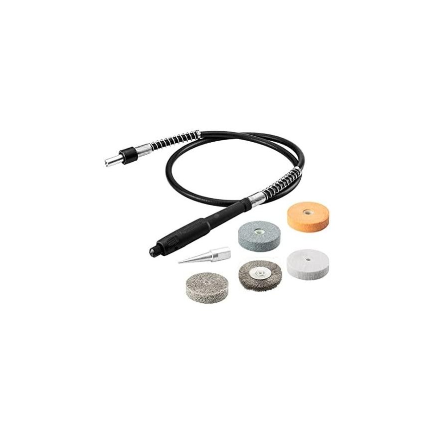 GRAPHITE 3 in 1 mini cordless sander - bench sander, polisher, sander with flexible shaft – 12