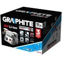 GRAPHITE 3 in 1 mini cordless sander - bench sander, polisher, sander with flexible shaft