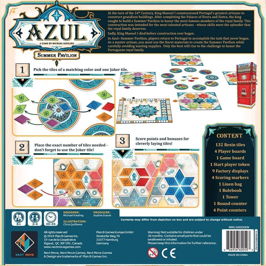 Next Move Games Azul: Summer Pavilion – 3