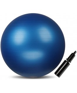 Sanro Gymnastics ball INDIGO Anti-burst 85cm blue