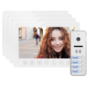 Orno 4 family video intercom set, deaf, color, LCD 7 ", OSD menu, gate control, white MULTI4 Orno 4 family video intercom set, deaf, color, LCD 7 ", OSD menu, gate control, white MULTI4