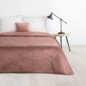 Eurofirany DESIGN 91 LUIZ / 4 Velvet bedspread, quilted by hot pressing with a pattern of palm leave Eurofirany DESIGN 91 LUIZ / 4 Velvet bedspread, quilted by hot pressing with a pattern of palm leave