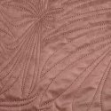 Eurofirany DESIGN 91 LUIZ / 4 Velvet bedspread, quilted by hot pressing with a pattern of palm leave Eurofirany DESIGN 91 LUIZ / 4 Velvet bedspread, quilted by hot pressing with a pattern of palm leave