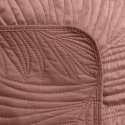 Eurofirany DESIGN 91 LUIZ / 4 Velvet bedspread, quilted by hot pressing with a pattern of palm leave Eurofirany DESIGN 91 LUIZ / 4 Velvet bedspread, quilted by hot pressing with a pattern of palm leave