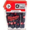 Milwaukee Accessories Smūginis sukimo antgalis MILWAUKEE PH2x25 25 vnt.