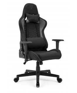 Gaming chair Sense7 Spellcaster fabric Gaming Chair, Black-grey