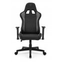 Žaidimų kėdė Sense7 Spellcaster fabric Gaming Chair, Juoda-pilka Žaidimų kėdė Sense7 Spellcaster fabric Gaming Chair, Juoda-pilka