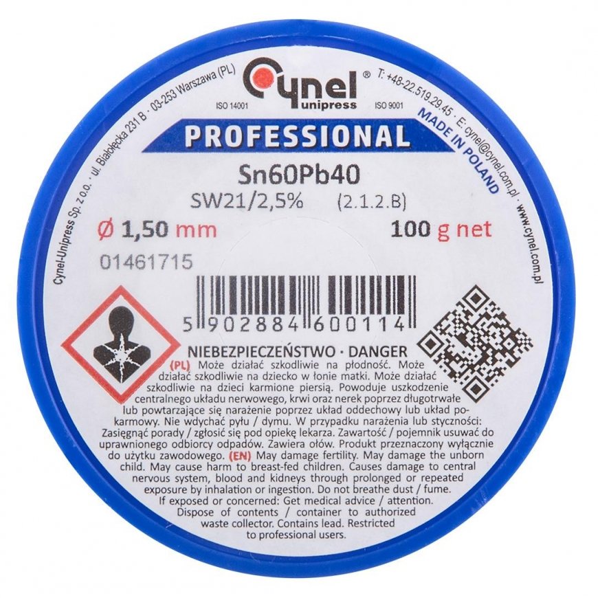 Cynel Soft soldering kit, soldering and paste – 5