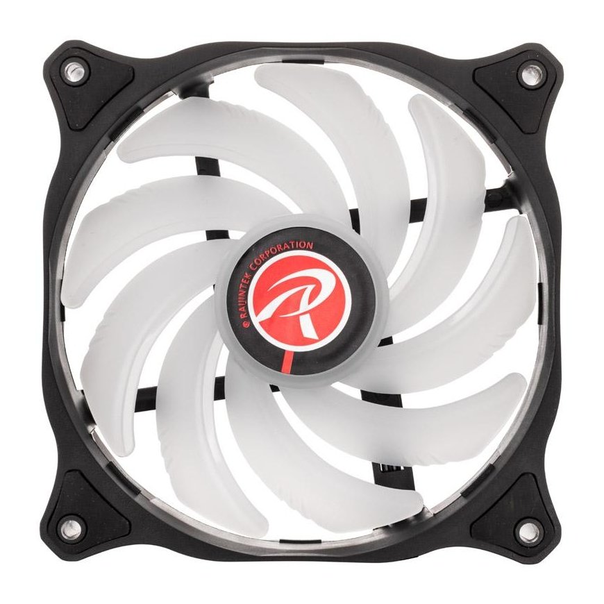 Wentylator Raijintek EOS 12 RBW ADD 2 Pack + Hub + Trial (0R40B00215) – 3