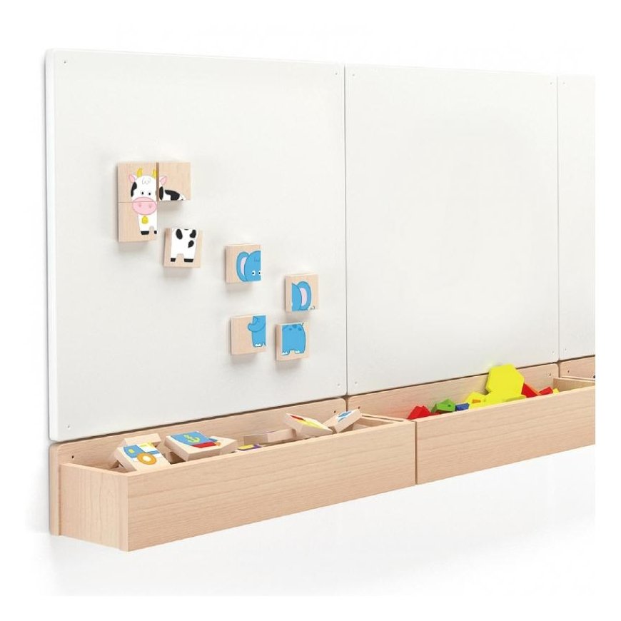 Viga Toys Wooden magnetic animal puzzle, Viga – 4