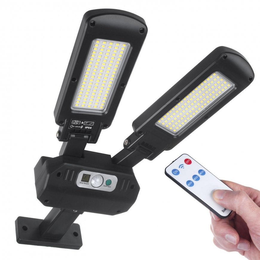 Maclean MCE447 Dual Solar Wall Light