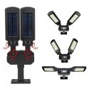 Maclean MCE447 Dual Solar Wall Light with Motion and Dusk Sensor IP54 5W 2 x 450 Lumens 6500K Two Li Maclean MCE447 Dual Solar Wall Light with Motion and Dusk Sensor IP54 5W 2 x 450 Lumens 6500K Two Li